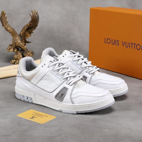 

new10 fashion men's shoes casual comfortable breathable sports men's shoes high-end business work travel men's shoes zapatos, Black