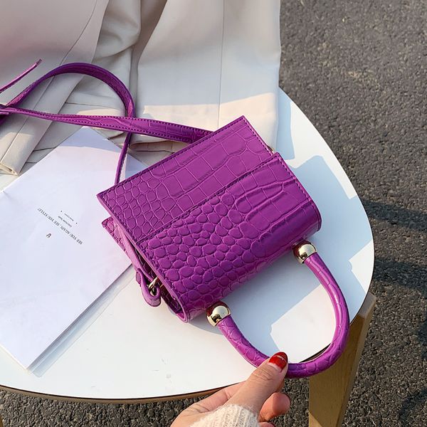 

2020 Mini Stone Pattern Totes For Women 2020 Crossbody Shoulder Messenger Handbags Lady Travel Cross Body Bag Purses