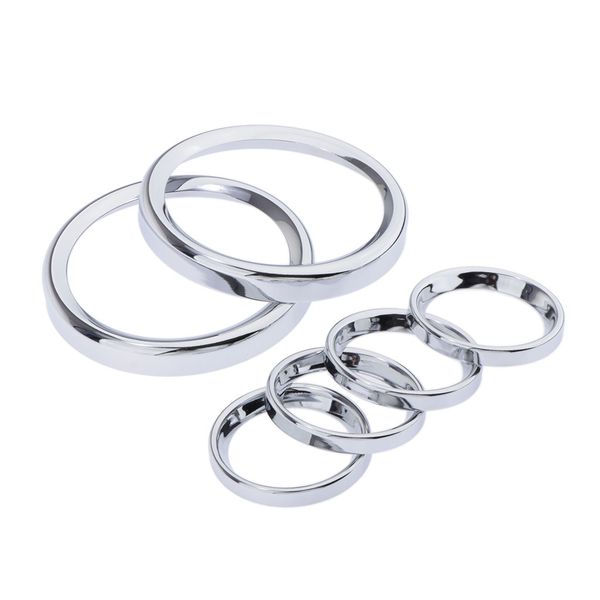 

6pcs chrome speedometer speedometer glasses kit 3 5/8
