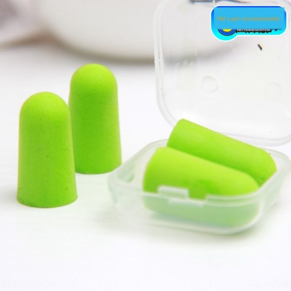 

3frhn 2019 ears silica gel silica gel anti-noise silicone ear sleeping mute earplug b creative environmental protection boxed earplug sleepi