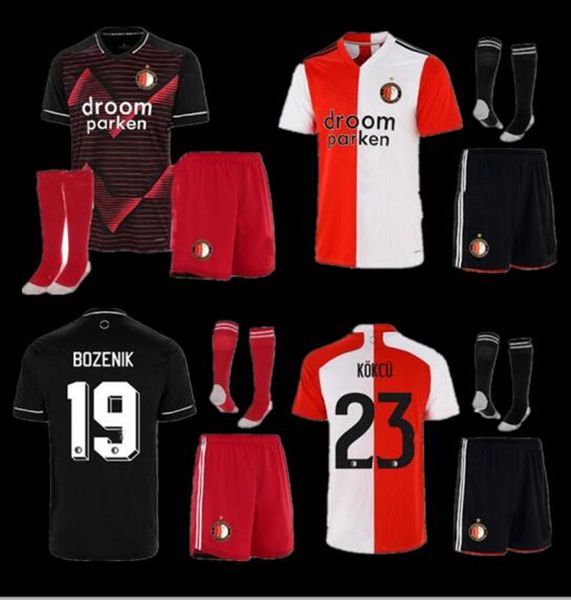 

20 21 feyenoord soccer jersey 2020 2021 kokcu football shirt berghuis camiseta de futbol jorgensen camiseta de fÃºtbol suit, Black