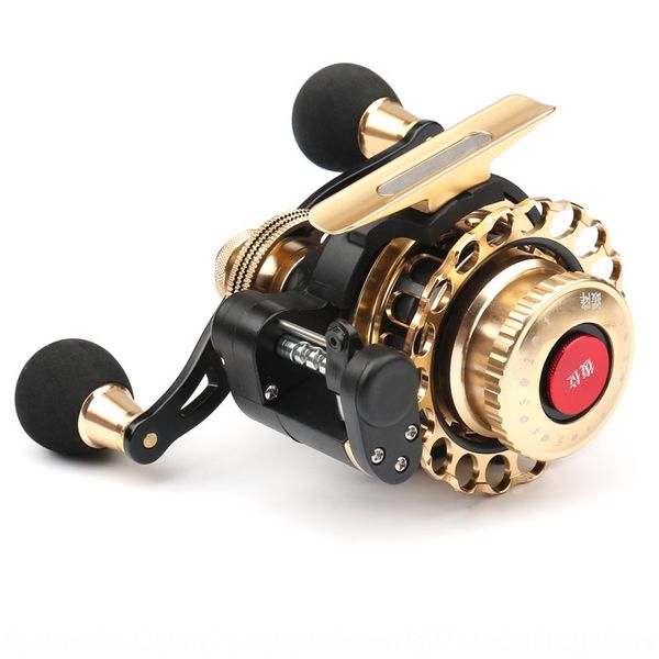 

all-metal raft fishing wheel strong magnetic slow cable down automatic cable one-button reset micro lead valve fishing wheel