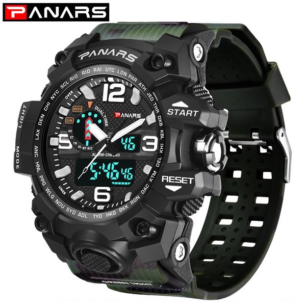 

ko4gy pa naishi men'swatch student sports popular cool camouflage style street fashion electronic waterproof electronicwatch pa naishi, Blue