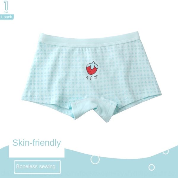 

single cotton girls underwear cartoon children's boxer pants small underwear and shorts medium and large children's baby shorts, Camo