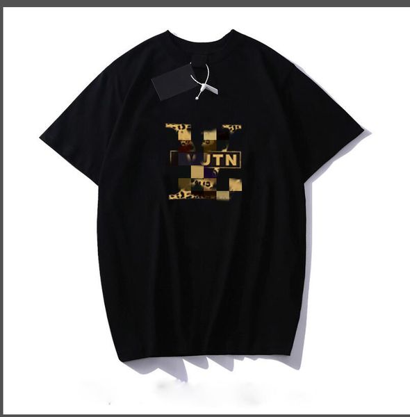 

20 new men designer luxury paris fashion t-shirt summer women graphic brand" louÃ¬s vuÃ¬ttÃµn" t-shirt male quality, White