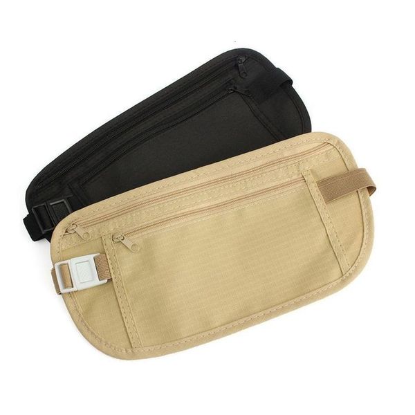 

cloth waist bags travel pouch hidden wallet passport money waist belt bag slim secret security useful travel bags chest packs