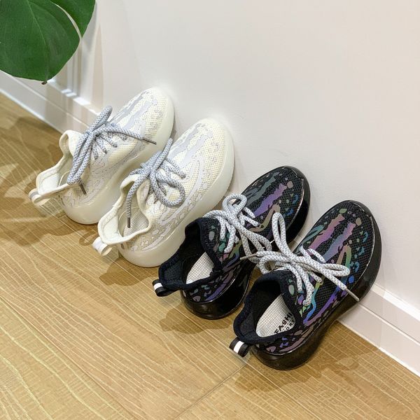

2020 early autumn new children's middle and large children's running boyscoconut breathable sports shoes sports shoescasual shoes, Black