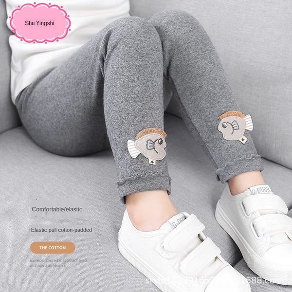 

baby girl new tight tight children's tights autumn stretch pants autumn wear children's wear single pants girls leggings, Blue