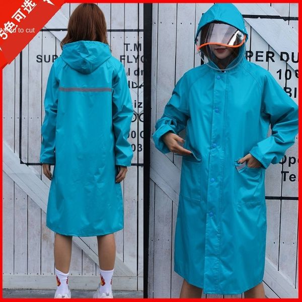 

mcb5g hiking long full body mountaineering long raincoat men's style female riding travel single one-piece fashion thickened outdoor wa, Red;brown