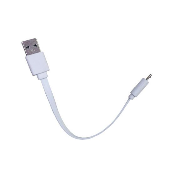 

20cm android v8 charging cables mobile power charge line micro usb flat charger cable android white fast charge line