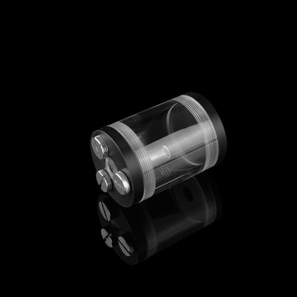 

syscooling art26 black straight out 60mm diameter transparent acrylic split diy water cooling water tank