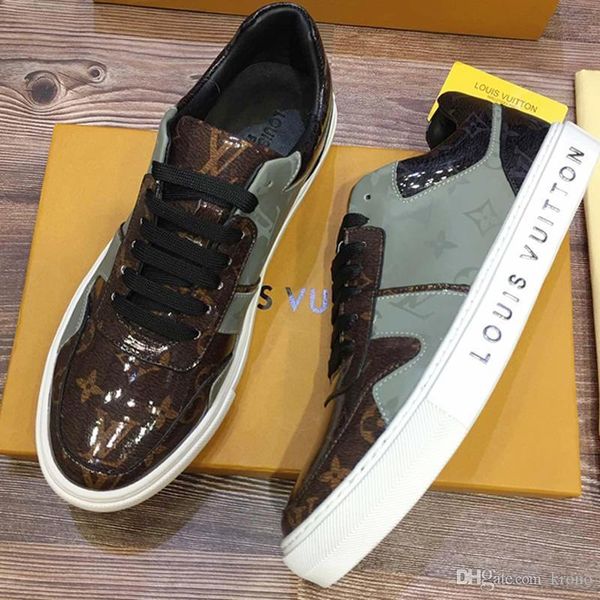 

mens platforms fashion casual sport shoes genuine leather breathable personality printed stripes sport shoes size 38-45 0044, Black