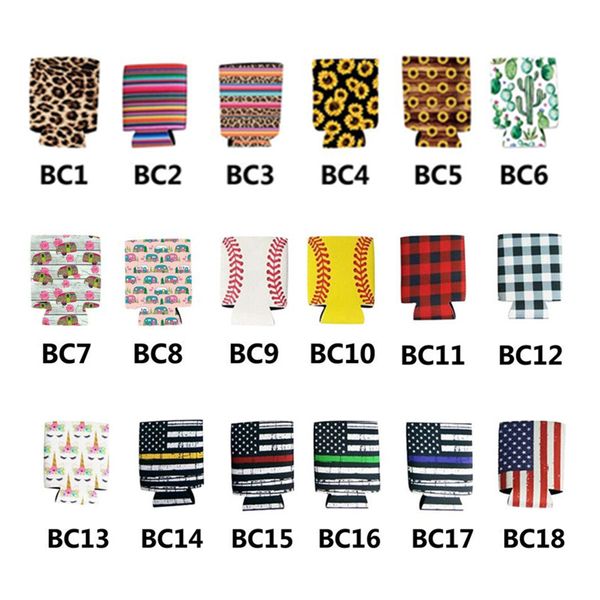 

330ml cans and cups set cola set soft neoprene can beer beverage cooler set beer bottle holder cover bar tool