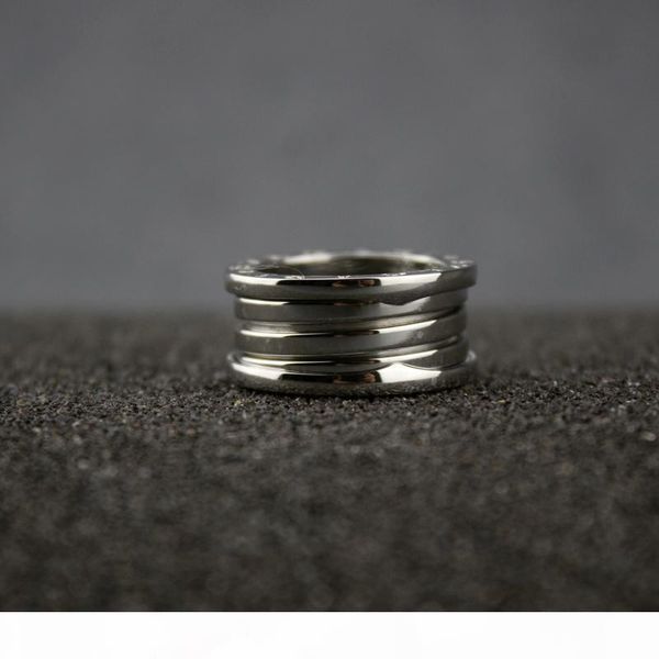 

925silver rings for women elasticity wide ring women charms spring ring fine jewelry on sale, Silver