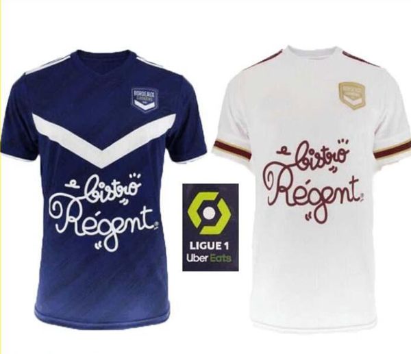 

20 21 girondins de bordeaux soccer jerseys 2020 2021 maillot de foot briand s.kalu kamano benito de oudin men kids kit basic football shirts, Black;yellow