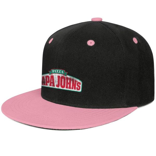 

papa loves pizza delicious food flat brim baseball cap designer team trucker hats flash gold vintage old, Blue;gray