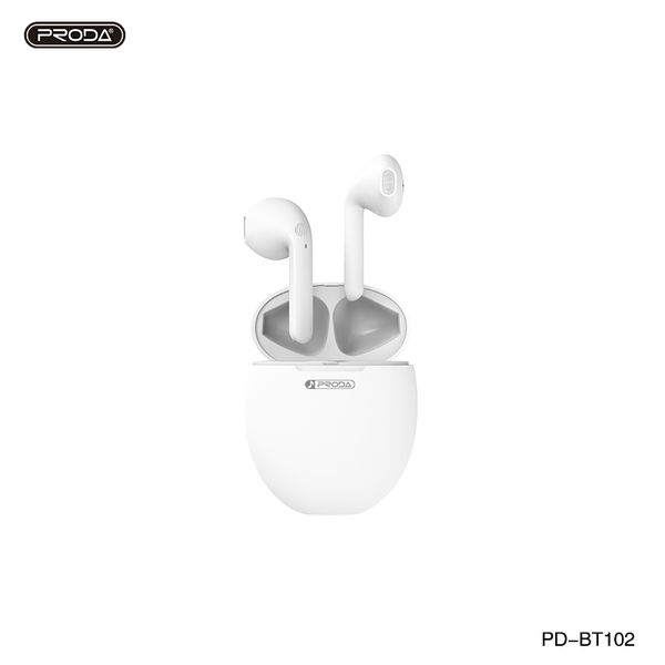 

tws беспроводного bluetooth наушники proda риччио stereo rechargable in-ear наушники с сенсорным управлением с зарядным футляром встроенного