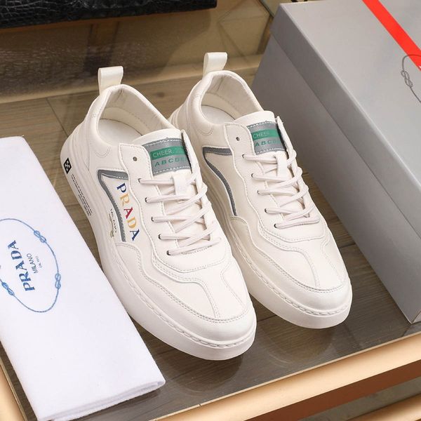 

2020 d3 mens classic casual shoes leather lace-up fashion luxury designer shoes handsome mens sneakers original box, Black