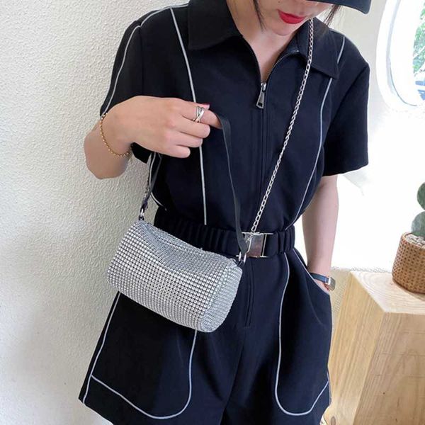 

fashion bright diamond luxury flap crossbody bags women handbags