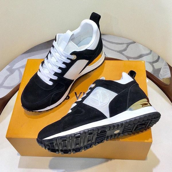 

2021 new arrival run away sneaker womens shoes sports comfortable luxury shoes lace -up low casual women shoes drop ship, Black