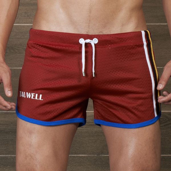 

special athletic lightweight breathable men's casual shorts sports pants sports pants men's shorts, Black;red