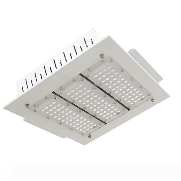 

led floodlights canopy light 50w 100w 150w 200w high bay light recessed mounted for gas station light ac 85-277v 5 years warranty