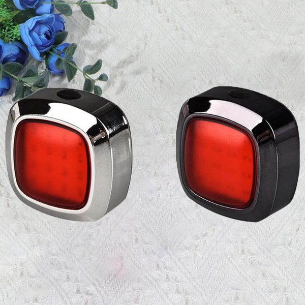 

bike lights tail lamp waterproof bicycle taillights usb charging rear light five gears (black)