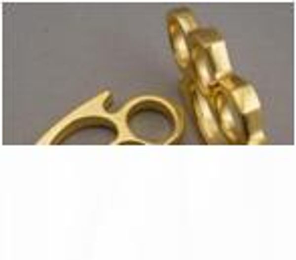 

new stainless steel ring brass knuckle dusters,self defense personal security women's and men's self-defense key rings, Slivery;golden