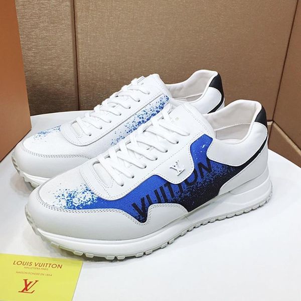 

new run away sneaker men 's shoes scarpe da uomo comfortable outdoor walking casual men shoes plus size lace -up low luxury footwe, Black