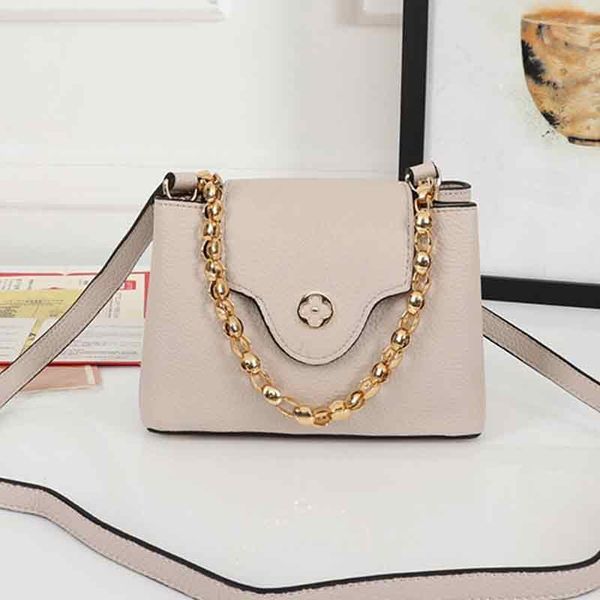 

chain item mini handbag full grain leather lady classic messenger bag single shoulder crossbody bags size 20cmx13cmx8cm type1
