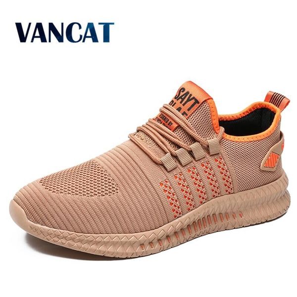 

new fashion men sneakers lightweight men casual shoes mesh breathable men's shoes outdoor comfortable summer walking 36-48, Black