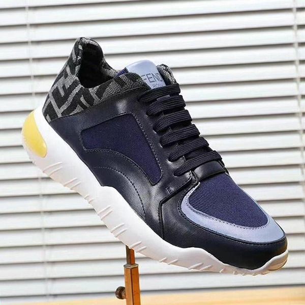 

breathable men shoes tech fabric low - sneakers sports fashion classic shoes lace -up casual men shoes chaussures de sport pour hommes, Black