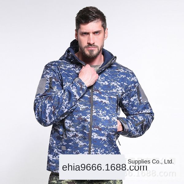 

fh4gc bone frog soft shell tactical windbreaker windproof rainproof mountaineering jacketclothing bone frog soft shell jacket tactical windb, Blue;black