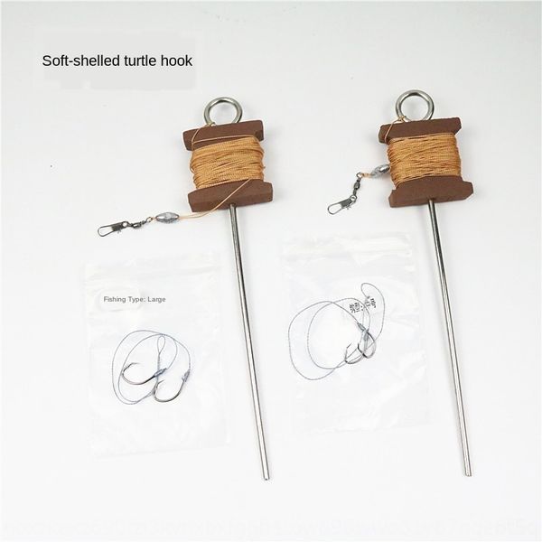 

new set turtle crooked head line turtle line double hook set 10 m fish hook