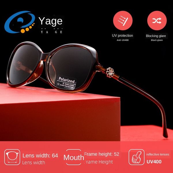 

jagger yt8801 new fashion sun polarized sunglasses with diamonds ladies stars with the same style elegant all-match sun glasses, Silver