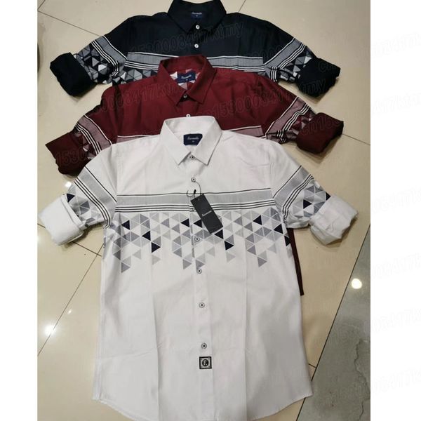 

men's brand design cotton faconnable casual patchwork long sleeve shirt male blouse shirts camisa masculina homme male, White;black