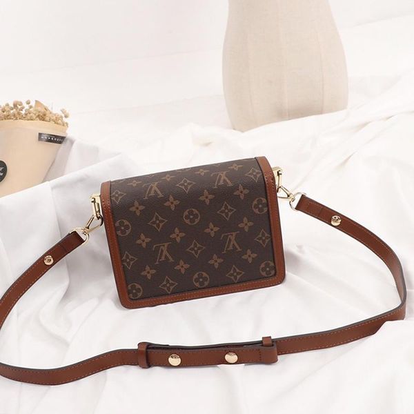

fast delivery women leather shoulder chain crossbody bag simple style messenger bags ladies luxury classic shoulder bag bolsa de hombro