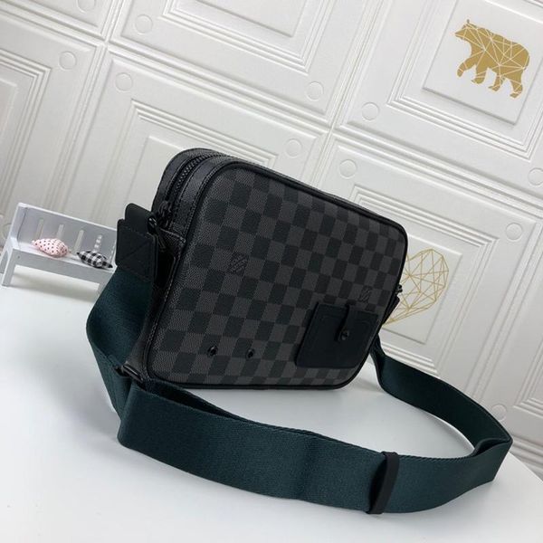 

fast delivery mens bag trend retro crossbody bags new 2020 messenger bags fashion classic men zipper shoulder bag with origin box