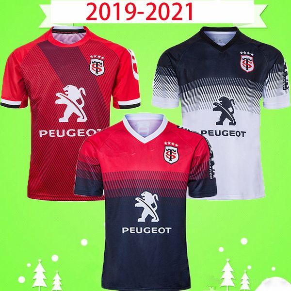 

size s-5xl 2019 2020 2021 toulouse rugby jersey 19 20 toulousain rugby jersey sportswear king super rugby suit shirt, Black;gray