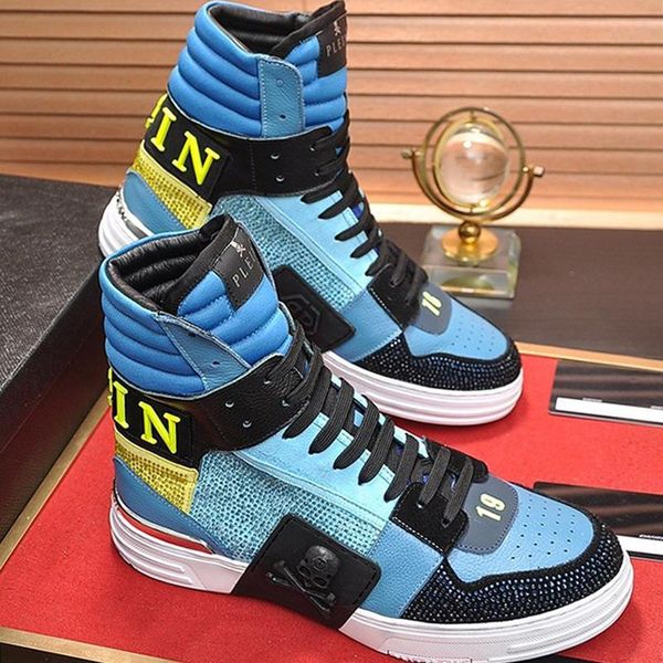 

mens shoes boots with box phantom kick $hi -crystal herrenstiefel men shoes motorcycle boots fashion type footwears mens shoes, Black
