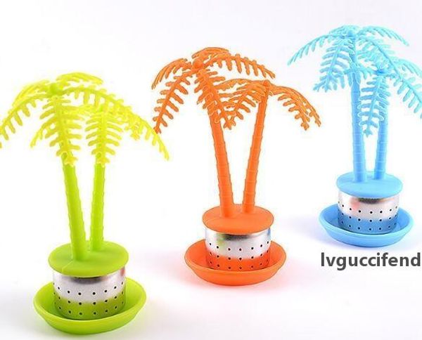 

creative silica gel tea maker stainless steel tea leak