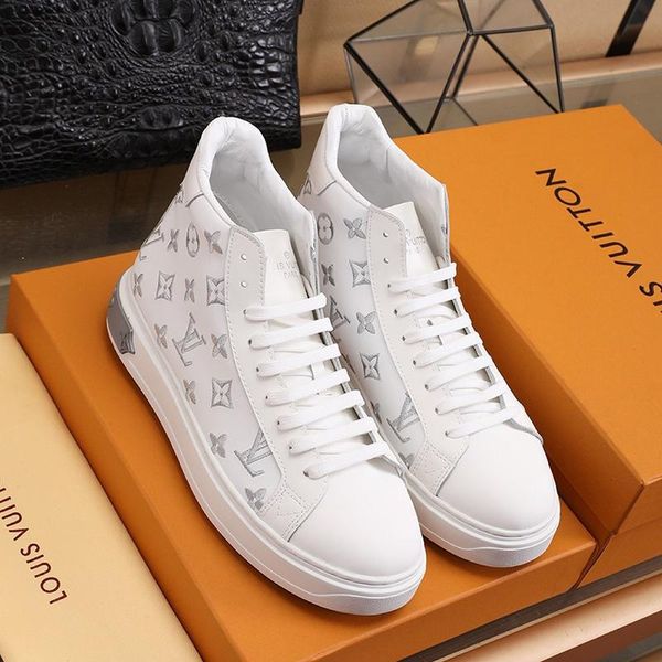 

breathable mens shoes lightweight comfortable outdoor walking footwears autumn and winter sneakers high lace -up casual men shoes, Black