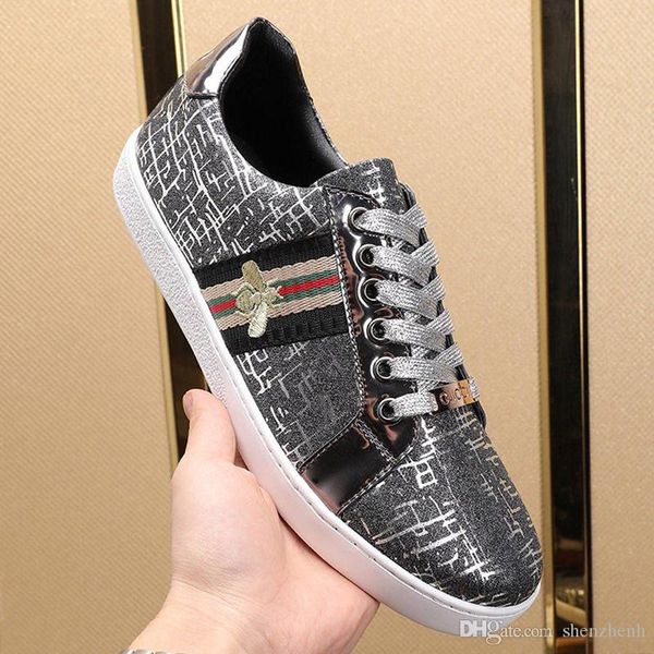 

men 's ace bees sneaker mens shoes comfortable outdoor walking lightweight sports shoes vintage style lace -up low me, Black
