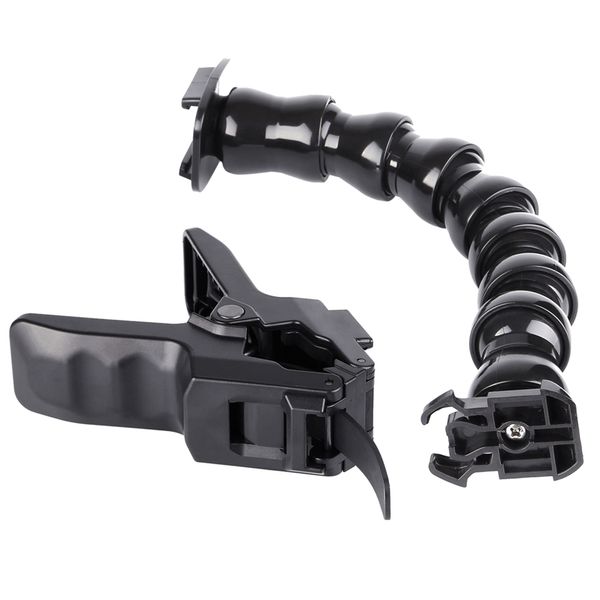 

adjustable neck jaws flex clamp mount for gopro action sport camera accessories hero 1/2/3/3+/4 sj4000/5000/6000