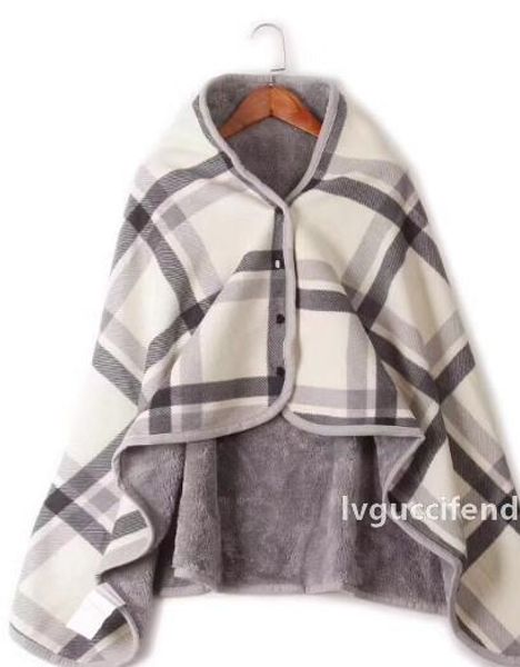 

2019 latest 140x190cm, 3 sizes, 7 styles lazy carpet multi-functional moisture-absorbing blanket blanket flannel shawl blanket