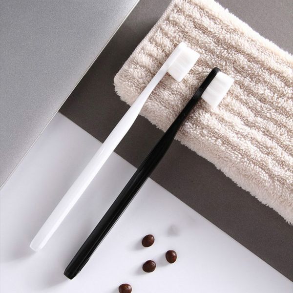 

soft toothbrush sensitive gums treatment deep cleaning teeth residues plaque travel essential oral hygiene care tools
