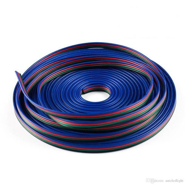 

rgb 4-pin extension wire connector cable cord for 3528 5050 rgb led strip led diy lenght