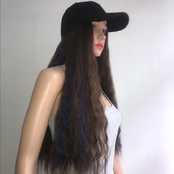 

Big Wave Korean Style Female wig 5 styles full lace human hair wigs Fashion Various colors Fluffy Braided wig wholesale lot