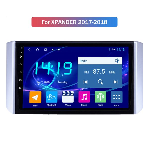 

4g+64g 10 inch touch screen mp5 2 din car dvd player with mirror link bluetooth fm sd usb car video for mitsubishi xpander 2017 2018