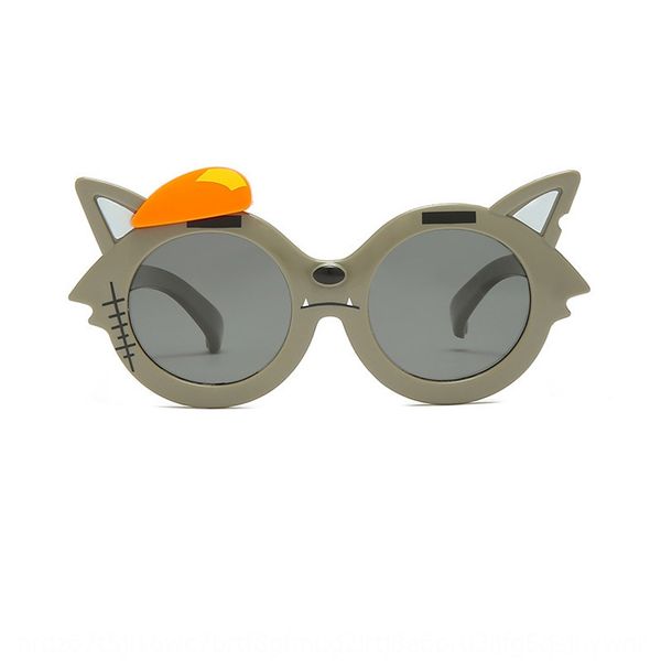 

fashion decorative -shading silicone sun uv-proof sunglasses for boys and girls cartoon silicone polarized children's sun glasses, Blue
